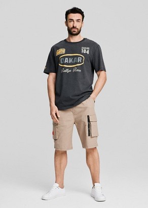 DIVERSE PROMOCIJA MAJICA DKR VINT C BOJA BOJA GRAFITNA VELIČINA M