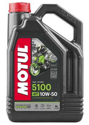 MOTUL ULJE MOTOR 5100 4T ESTER 10U50 4L