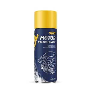 MANNOL MOTOR KALTREINIGER 450ML - JAKO SPRAY ZA ČIŠĆENJE MOTORA (9671) (24)