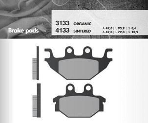 BRENTA PLOČICE KOČIONE KH377 (FT 3133)