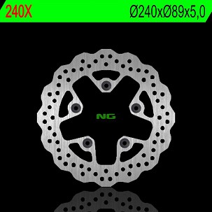 NG DISK KOČIONI ZADNJI SUZUKI GSXR1300 99-07, GSXF, GSF 600/650/1200 , SV 65099-02, KYMCO 125/200/300 08-17 (240X89X5,0MM) (5X10,5MM) WAVE