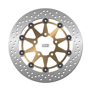 NG PREDNJI KOČIONI DISK SUZUKI GSXR 600 04-05, GSXR 750 04-05, GSXR 1000 03-04, M 800 INTRUDER 14-15 (NG790V) (300X69X5) (5X10,5MM) (ZLATNI CENTAR) PLIVAJUĆI