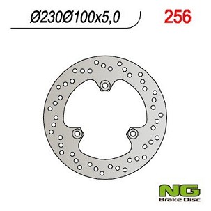 NG DISK KOČIONI ZADNJI KAWASAKI GPZ500S '90-'03 (230x100x5) (3X10,5mm)