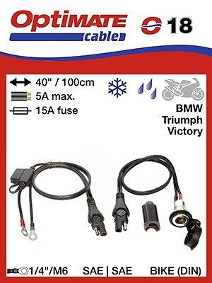 OPTIMATE UTIČNICA UPALJAČA DIN 12V SA AUTOMATSKIM ZATVARANJEM I CREVOM ZA PRIKLJUČENJA ZA AKUMULATORA (EL)