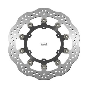 NG DISK KOČIONI PREDNJI HUSABERG FS 570 '10-'11, FS 450 '03-'08, FS 450 '18-'19, FSE 450/630C '05-'08, KTM SMR 450 '04-'14, SMR 525 '05-'07, SMR 560 '06-'08 (310X127X5MM) (6X6,25MM) WAVE (SREDINA ALUMINIJUMSKA)