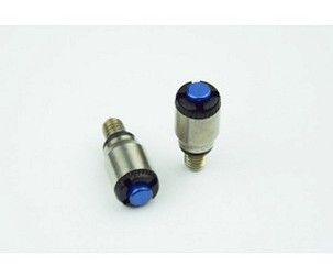 SCAR RACING ODZRAČNIKI AMORTIZERA KTM, HUSQVARNA BOJA PLAVA (WP/MARZOCCHI) - 4X07