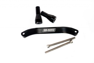 FM-PARTS DRŽAČ ALUMINIJUMSKI ZA PODNOSZENIA MOTOCIKLA ZA KTM / HUSQVARNA '20-'23 BOJA CRNA
