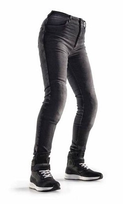 MODEKA PROMOCIJA DŽINS PANTALONE MOTOCIKLISTIČKA ŽENSKE CITY NOMAD KIM BLACK BOJA CRNA VELIČINA XS