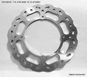 GROSSKOPF RASPRODAJA DISK KOČIONI WAVE ZADNJI KTM SX 85 '12-'13 (KT08RI)