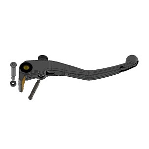 MAGURA POLUGA KOČNICE PUMPA HC1/195 KRATKA CRNA (150MM)