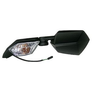 EMGO RETROVIZOR KAWASAKI ZX-10R '08-'10 LEVO (OEM: 56001-0102) BOJA CRNA (TIP ORIGINALA) (HOMOLOGACIJA)