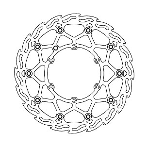 MOTO-MASTER DISK PLUTAJUĆI PREDNJI 320M /4MM (SUPERMOTO) ZA KTM, HUSQVARNA,HUSABERG