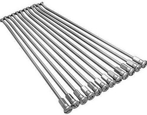 HAAN WHEELS ŽBICE OJAČANE SA NIPLOVIMA (KOMPLET) ZADNJI 17-5,00/5,5 CALA YAMAHA YZF '09-, KTM BOJA CRNA / NIBIESKIE NIPLE (PO NARUDŽBINI - BOK@OLEKMOTOCIKLE.PL)