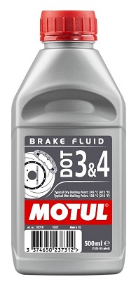 MOTUL TEČNOST KOČIONI DOT3 I DOT4 0,5L (SINTETIČKO)