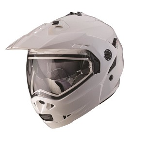 CABERG RASPRODAJA KACIGA PAŠNI FLIP-UP ENDURO MODEL TOURMAX (PINLOCK) BOJA BELA METALIK VELIČINA XS (5/5 GWIAZDEK U TESTACH SHAR (PINLOCK U SETU)