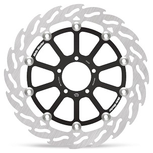 MOTO-MASTER DISK KOČIONI PLUTAJUĆI FLAME PREDNJI SUPERMOTO 320MM (lLEVA) KTM 1290 SUPERDUKE, YAMAHA YZF R1 1000 SP 2006 (POGLEDAJ DODATNI OPIS)