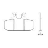 BRENTA PLOČICE KOČIONE KH256 / KH113 SINTER METAL (ZLATNE) (FT 4026)