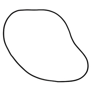 ATHENA ZAPTIVKA (O-RING) POKLOPCA PUSZKI FILTRA VAZDUHA YAMAHA XJ 600N (OEM: 4BR1445200) (1VJ-14462-00-00)