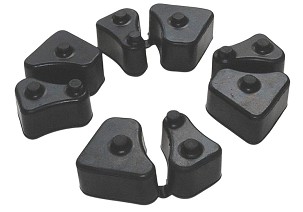 TOURMAX KOMPLET GUM ZABIERAKA HONDA CBR 1100 XX '97-'06 (MADE IN JAPAN)