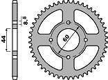 CHT RASPRODAJA LANČANIK ZADNJA 832 52 (832-52) YAMAHA DT 50R 97-98 (JTR832.52)* (LANAC 420) - MOŽE BITI ZAMENJENA SA 4461 52 (JTR1832.52)