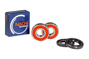 PROMX ležajevi prednjeg točka (napred) sa zaptivačima YAMAHA YZF 125 , MT 125 , NACHI JAPAN 2X ležaj 2X zaptivač