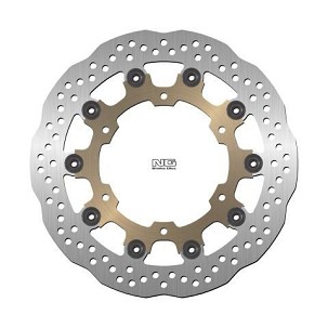 NG DISK KOČIONI PREDNJI YAMAHA YZF R6 99-02, YZF R1 98-03, FZS 1000 01-05, FJR 01, XJR 1300 03-17, XVZ 1300, XV 1600/1700/1900 (298X132X5) (6X8,5) PLUTAJUĆI WAVE PLUTAJUĆI