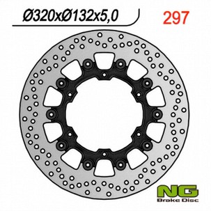 NG DISK KOČIONI PREDNJI YAMAHA FJR1300 '03-'16, MT-01 '05-06, V-MAX 1700 09-16 (320X132X5) PLUTAJUĆI