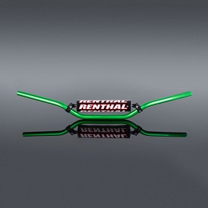RENTHAL VOLAN 7/8 CALA (22MM) MX HANDLEBAR GREEN RC PADDED BOJA ZELENA SA SUNĐEROM