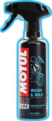MOTUL E1 WASH WAX 400ML SREDSTVO ČISTAČKO-ZAŠTITNI (SPREJ)
