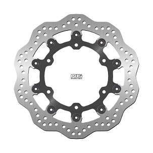 NG DISK KOČIONI PREDNJI HYOSUNG AQUILA 650 '04-'05 (298X130X4MM) (6X10,25MM) WAVE PLUTAJUĆI