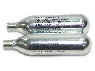 PSYCHIC METAK CO2 ZA POMPOWANIA GUMA - SA NAVOJEM (2KOM.)