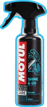 MOTUL E5 SHINE GO 0,4L PROMOCIJA (ČIŠĆENJE I OCHRONA LAKIERU) SPREJ