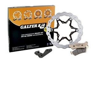 GALFER SET HONDA CRF 250/450R '19- (PREDNJI DISK KOČNICE I PLOČICE PLUS ADAPTER SP059) (PREVELIK 270) - POGLEDATI DODATNI OPIS