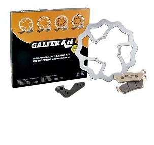 GALFER SET HONDA CRF 250/450R '19- (PREDNJI DISK KOČNICE I PLOČICE PLUS ADAPTER SP059) (PREVELIK 270) - POGLEDATI DODATNI OPIS