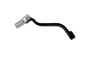 ACCEL ručica menjača KTM 4T SXF/EXCF 250/450/520/525/530, EXCF 350 '12-'16 aluminijumska boja crna KOŃCÓWKA srebrna (LCA4301)