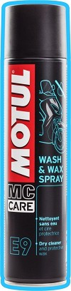 MOTUL E9 WASH WAX SPRAY 400ML (ČIŠĆENJE I OCHRONA LAKIERU)