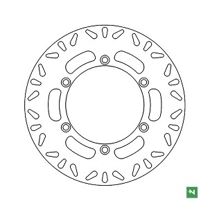 NEWFREN DISK KOČIONI PREDNJI HONDA CB 500; CBF 500 '04-'07; CBF 600 '04-'06; VFR 750, VT 750C '86-'09; CBR 1000 '87-'99 (296x144x5)