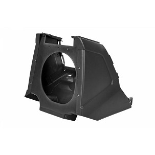 POLISPORT ŠTITNIK FILTRA VAZDUHA (AIRBOX) BEZ BOČNIH PLASTIKA RESTYLING YAMAHA YZ 125/250 '15-'21 BOJA CRNA