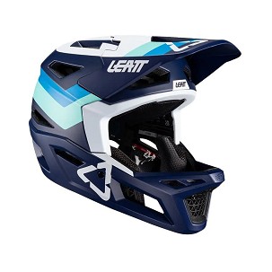 LEATT KACIGA BICIKLISTIČKI MTB GRAVITY 4.0 V24 HELMET BLUE BOJA PLAVA VELIČINA L (59-60 cm)