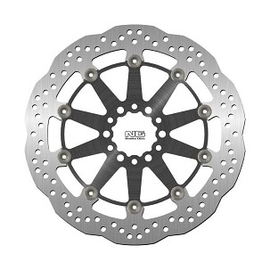 NG DISK KOČIONI PREDNJI KTM DUKE 390 '17, DUKE 125/200/250/390 '13-'17, RC 125/200/250/390 '13-'18 (320X60,5X5MM) (6X10,25/8,25MM) WAVE (SREDINA ALUMINIJUMSKA)