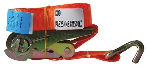 BIKETEC PAS TRANSPORTSKI SA HAKAMI I KOPČOM ŠIRINA 25MM, DUŽINA 4M, NOSIVOST 540KG