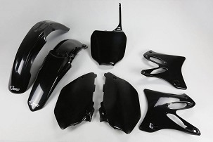 UFO KOMPLET PLASTIKE YAMAHA YZ 125 / 250 '02-05 BOJA CRNA