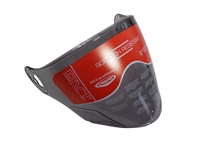 CABERG DELOVI VIZIR ZA KACIGU ZATAMNJEN 35/40% , OTPORAN NA OGREBOTINE ZA MODEL SOHO