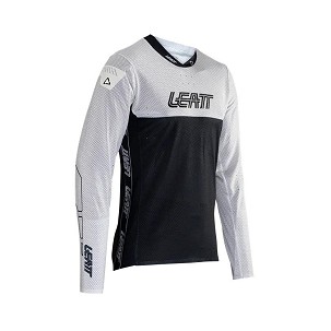 LEATT MAJICA BICIKLOWA MTB GRAVITY 4.0 JERSEY WHITE BOJA BELA/CRNA VELIČINA L
