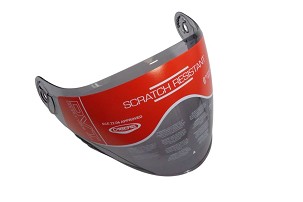 CABERG DELOVI VIZIR ZA KACIGU ZATAMNJEN (LIGHT DARK), OTPORAN NA OGREBOTINE ZA MODEL RIVIERA V4X / V4