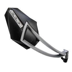 FAR RETROVIZOR LEVO VIPER PODESIVE (ALUMINIUM) BOJA CRNA