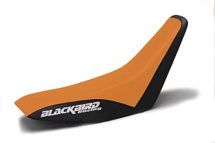 BLACKBIRD NAVLAKA / PRESVLAKA NA SEDIŠTE KTM 4T '96-'99 (4 STROKE ALL MODELS) TRADITIONAL BOJA CRNA NARANDŽASTA