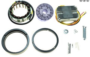 ELECTREX CEWKI ALTERNATORA I REGULATOR NAPONA BMW SVI MOTORI BOXER '70-'95 (107 MM) - PO NARUDŽBINI