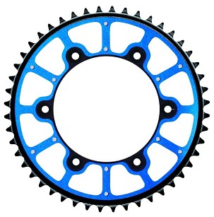 GROSSKOPF RASPRODAJA LANČANIK ZADNJA PRO EXTREME (STALOWO-ALUMINIJUMSKA - DUAL RING / STEALTH) BOJA PLAVA 808 48 (80848) SUZUKI DRZ 400 '00-'24, RM 125/250, RMZ 250/450 (JTR808.48) (LANAC520)