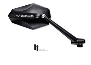 FAR RETROVIZOR LEVO VIPER (ALUMINIUM) BOJA CRNA